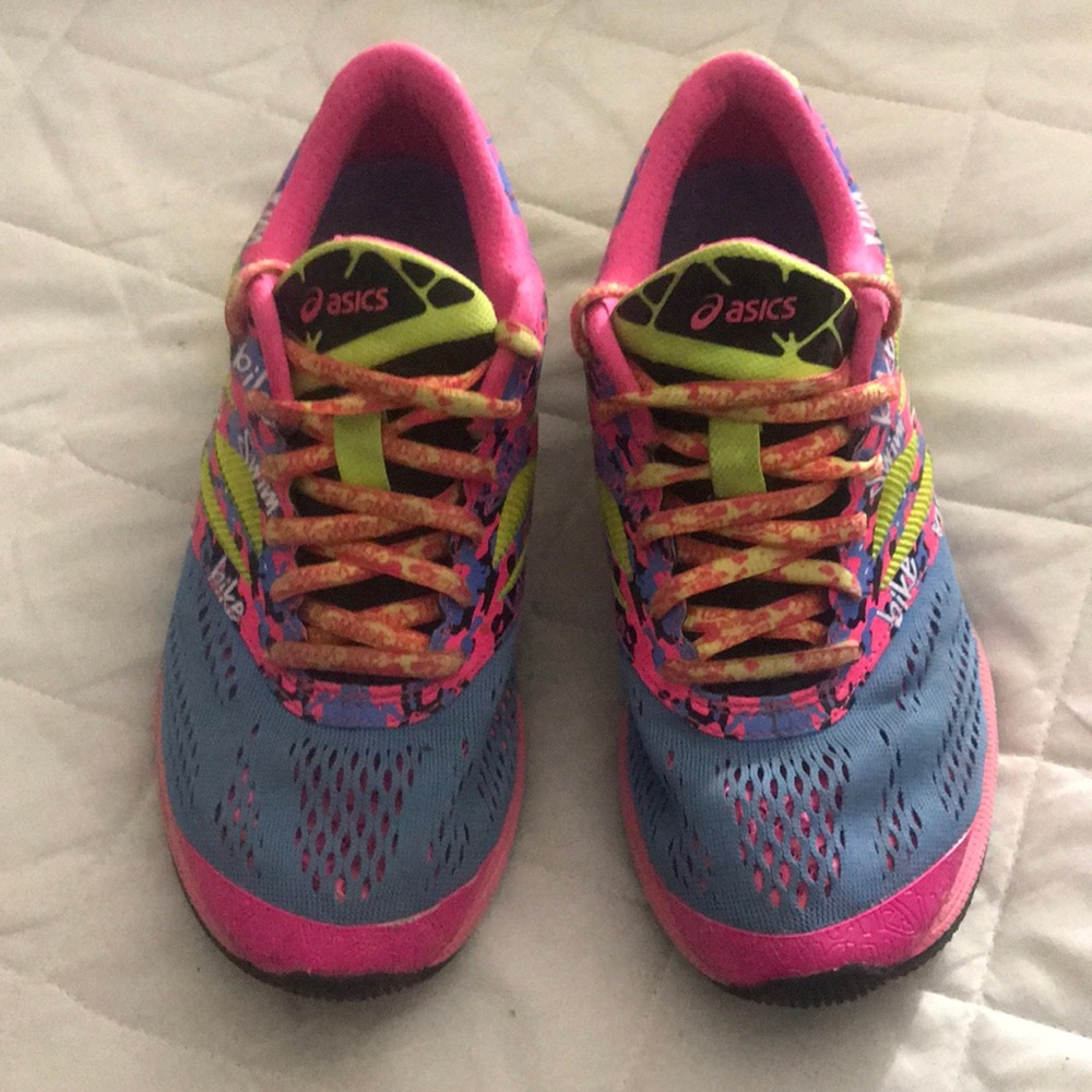 ASICS multicolor sneakers like new